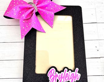 Cheer Picture Frame 4"x6" Photo Frame End of Season Gift Cheer Mom Gift Idea Cheerleader Photo Frame Cheerleader World Photo Frame