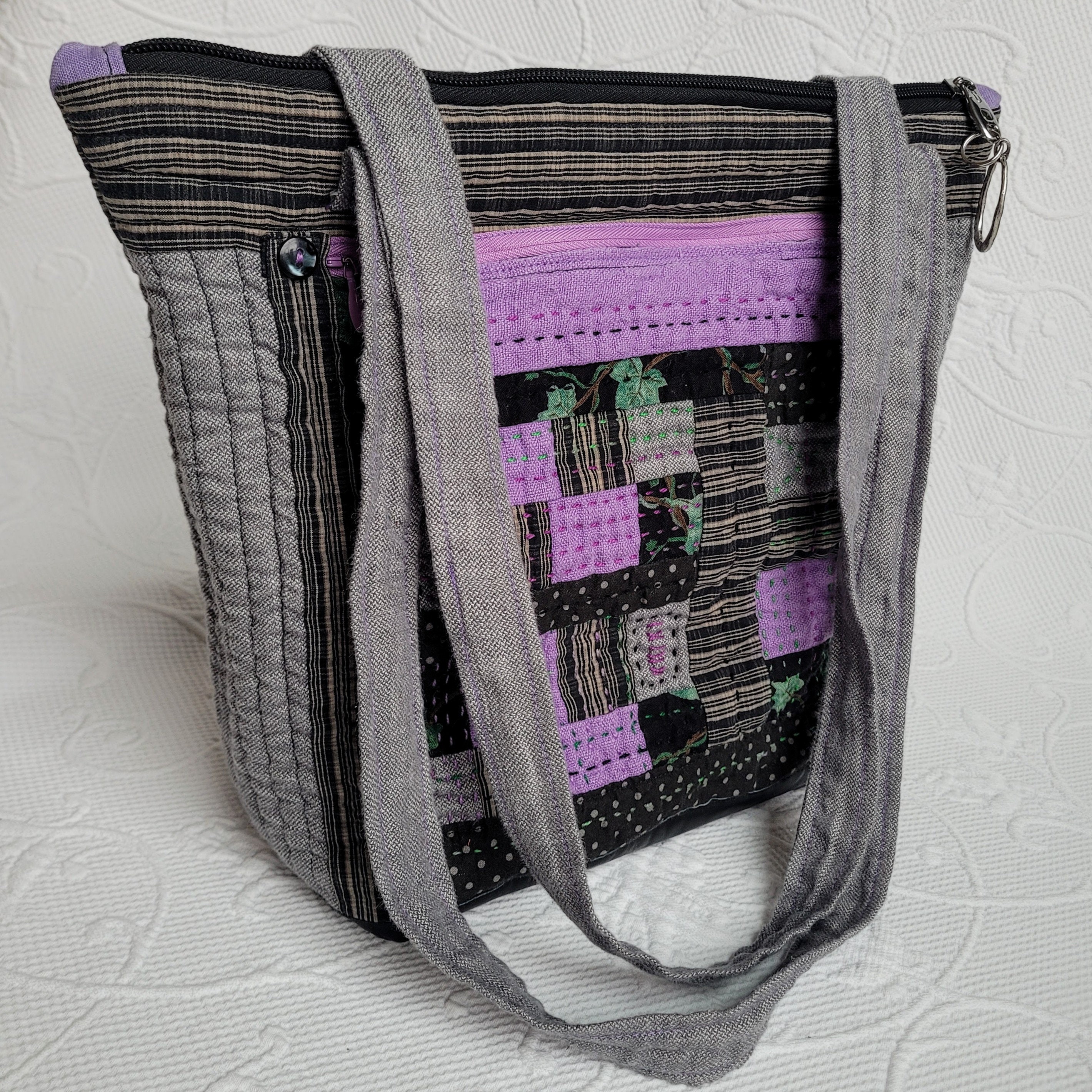 Patchwork Quilt Sashiko Bag - Etsy