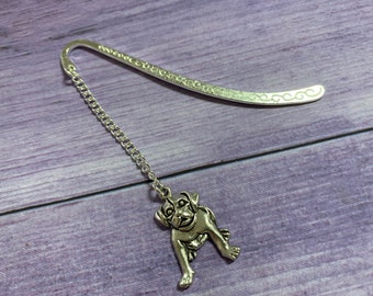 Dog Bookmark, Dog Charm Bookmark, Canine Bookmark