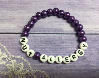 Nut Allergy Warning - Etsy