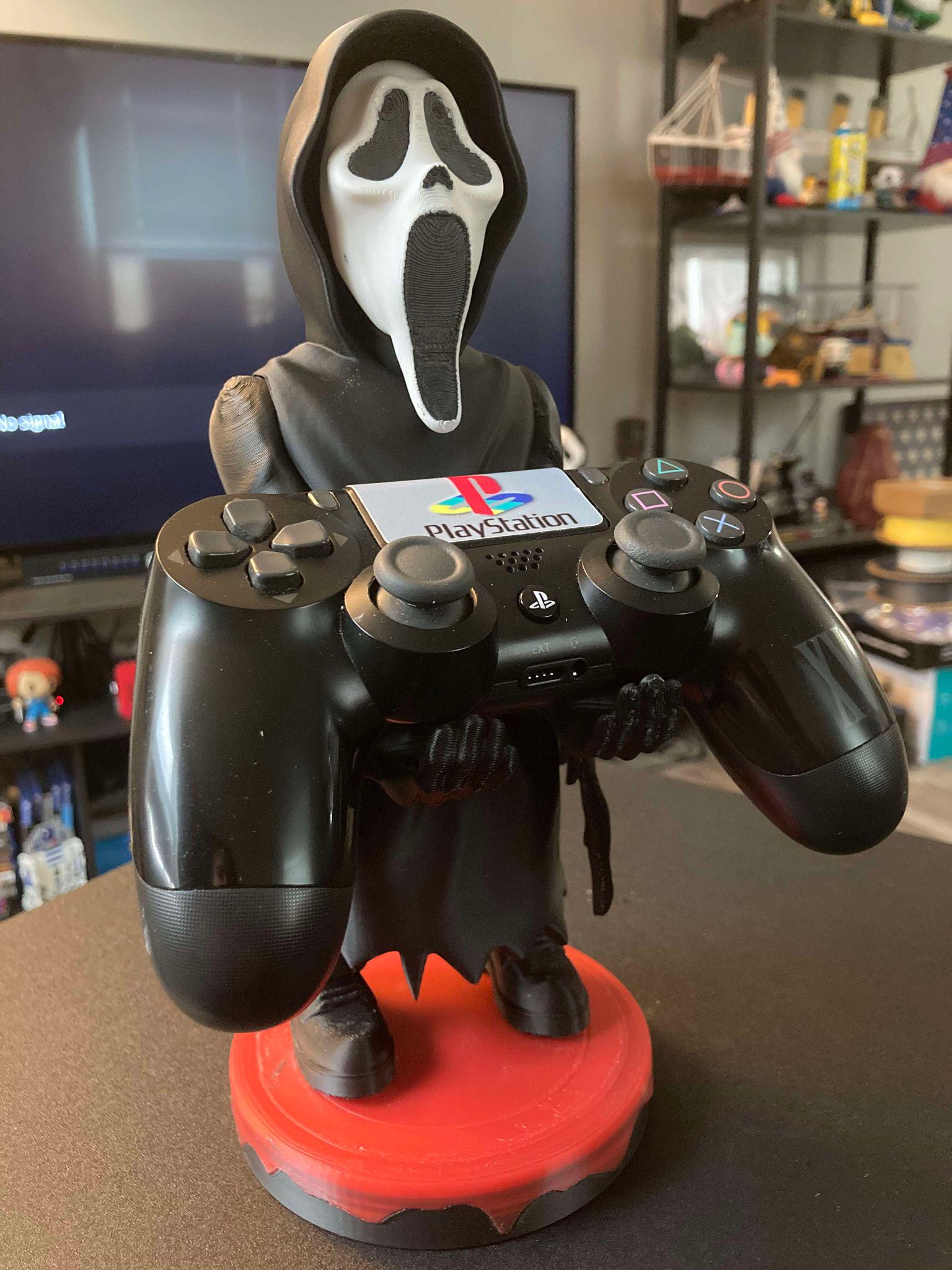 Ghostface (scream) [inspired By] Video Game Controller Holder - Phone ...