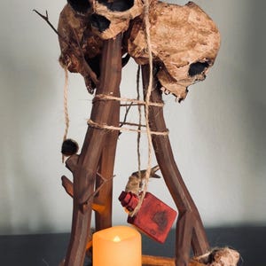 Dead By Daylight [geïnspireerd door] hex totem replica prop sculptuur - decor - kunstwerk