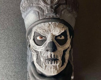 Papa Emeritus 2 - Handgeschilderd 3D-printstandbeeld - Knick Knack - Figuur - Decor - Verzamelobject