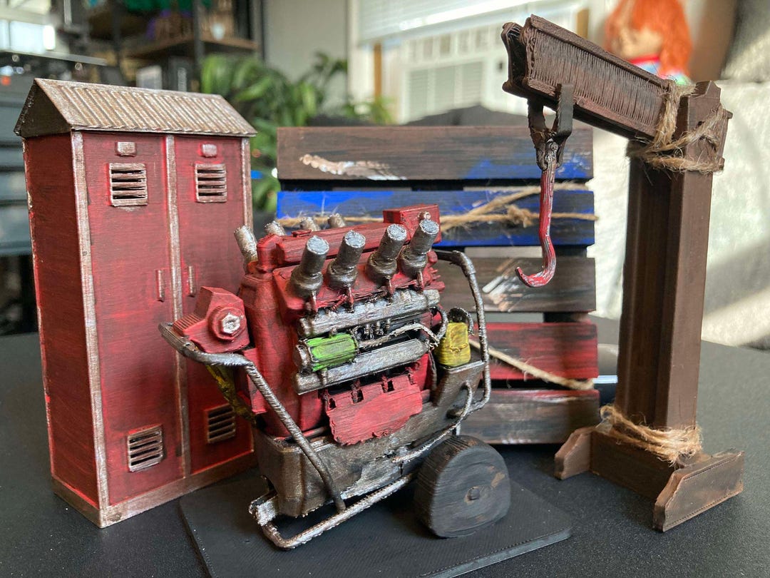 Dead by Daylight Model Set Figure Generator Locker Hook Pallet Decor ...