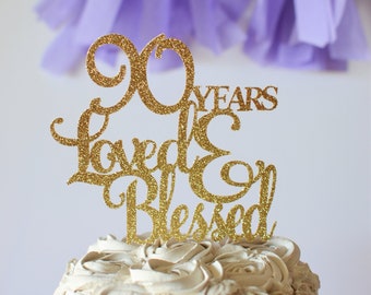 90th Birthday Etsy