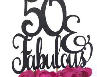 50 and fabulous cake
