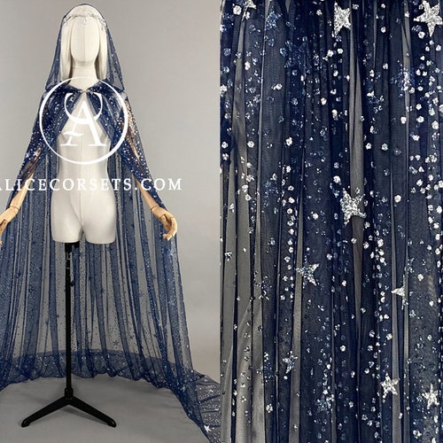 Fantasy Wedding Dress Celestial Bridal Cape Night Goddess - Etsy