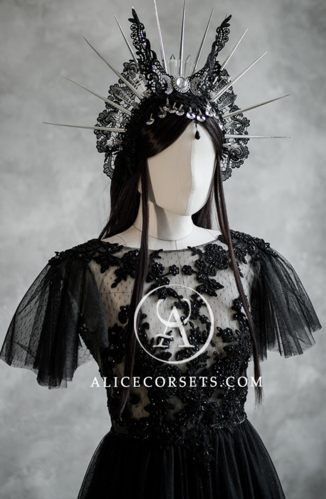 Bohemian Style Black Wedding Dress Modern Witch Backless | Etsy