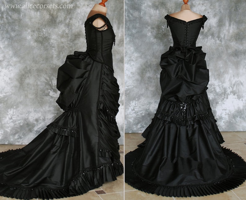 Victorian Dress Train