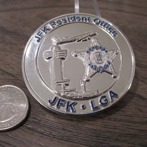USSS US Secret Service JFK Resident Office LaGuardia Challenge Coin 316R