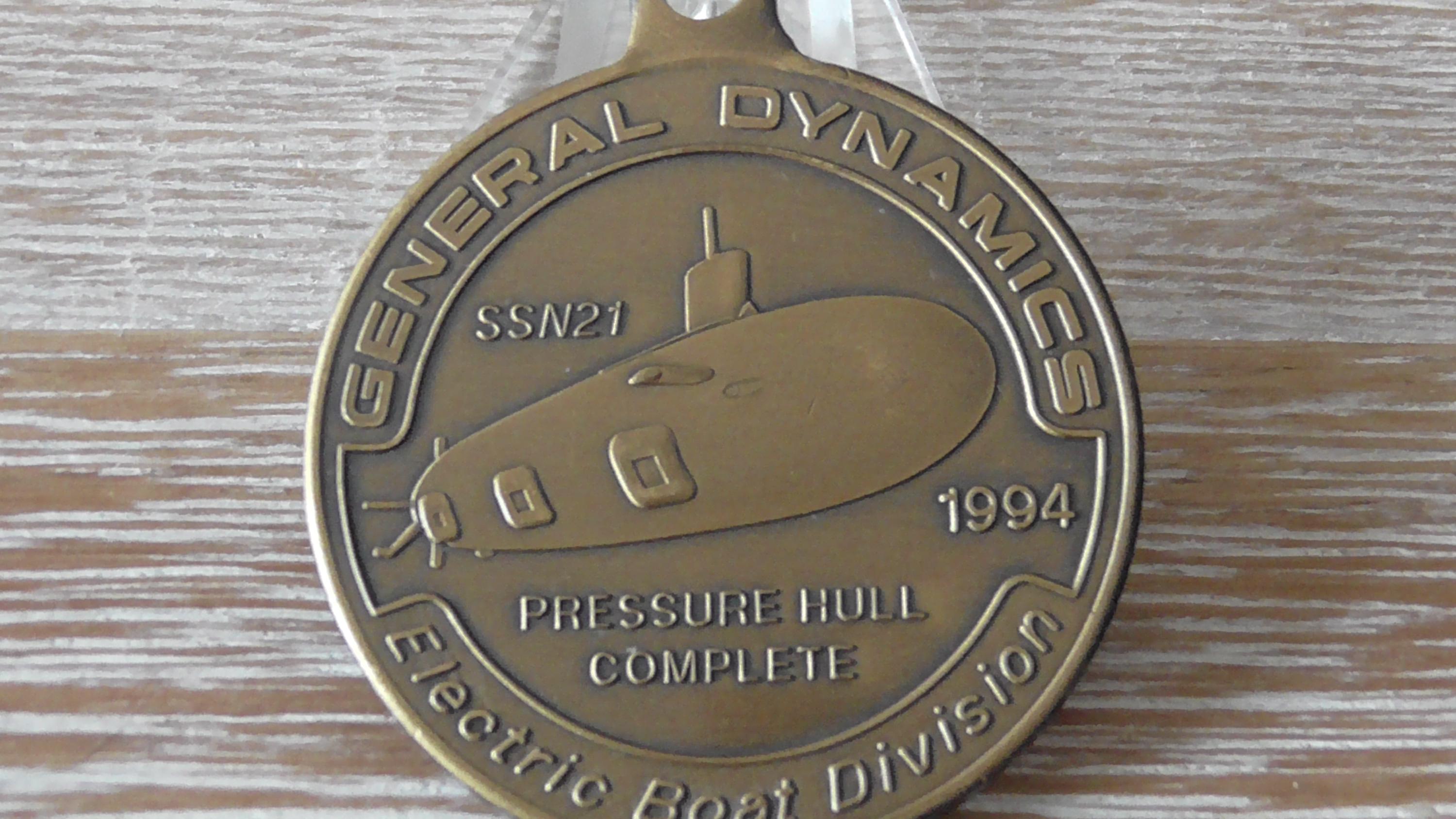 アメリカ海軍　原子力潜水艦　USS Seawolf チャレンジコイン USS Seawolf Challenge Coin