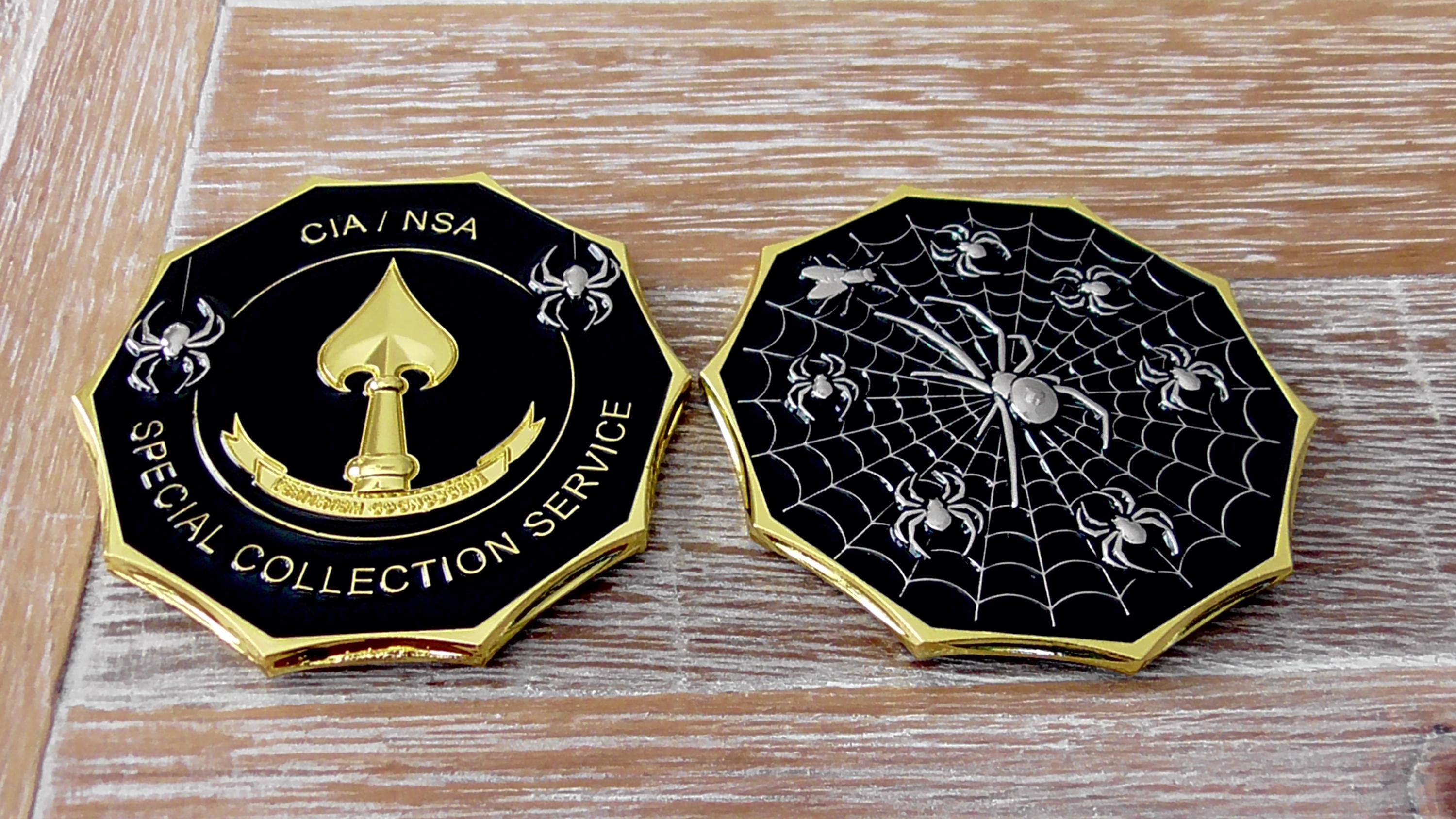 秘密活動特別収集サービスCIA NSAチャレンジコイン - Etsy 日本