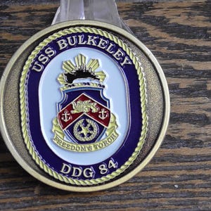 USN USS Bulkeley DDG-84 Challenge Coin #808Y