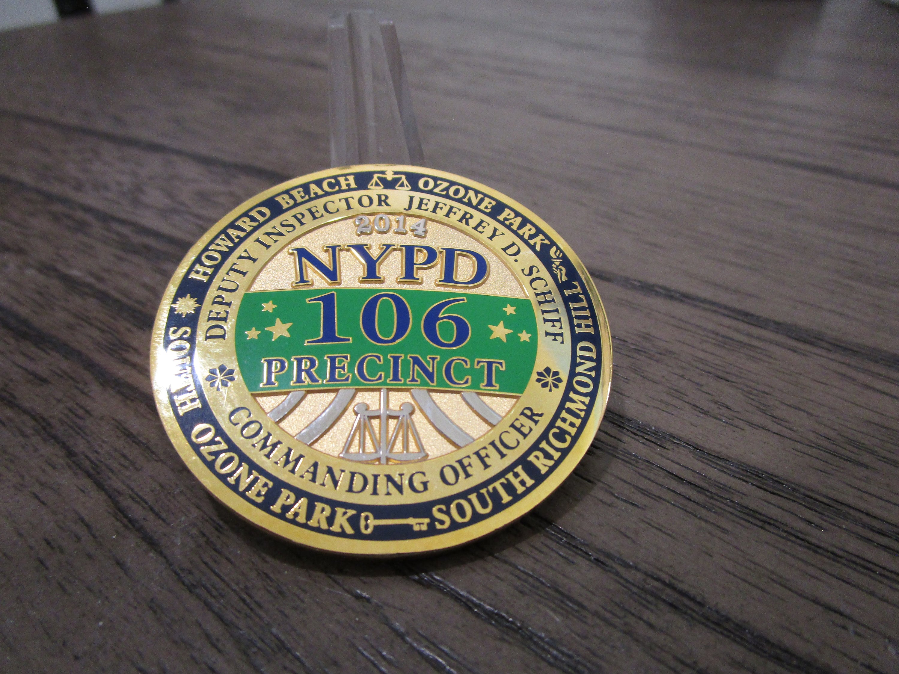 NYPD 106th Precinct Deputy Inspector Commanding Officer