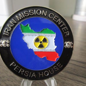 Iran Mission Center Persia House Challenge Coin
