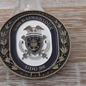 USN USS Bainbridge DDG-96 Challenge Coin #C294