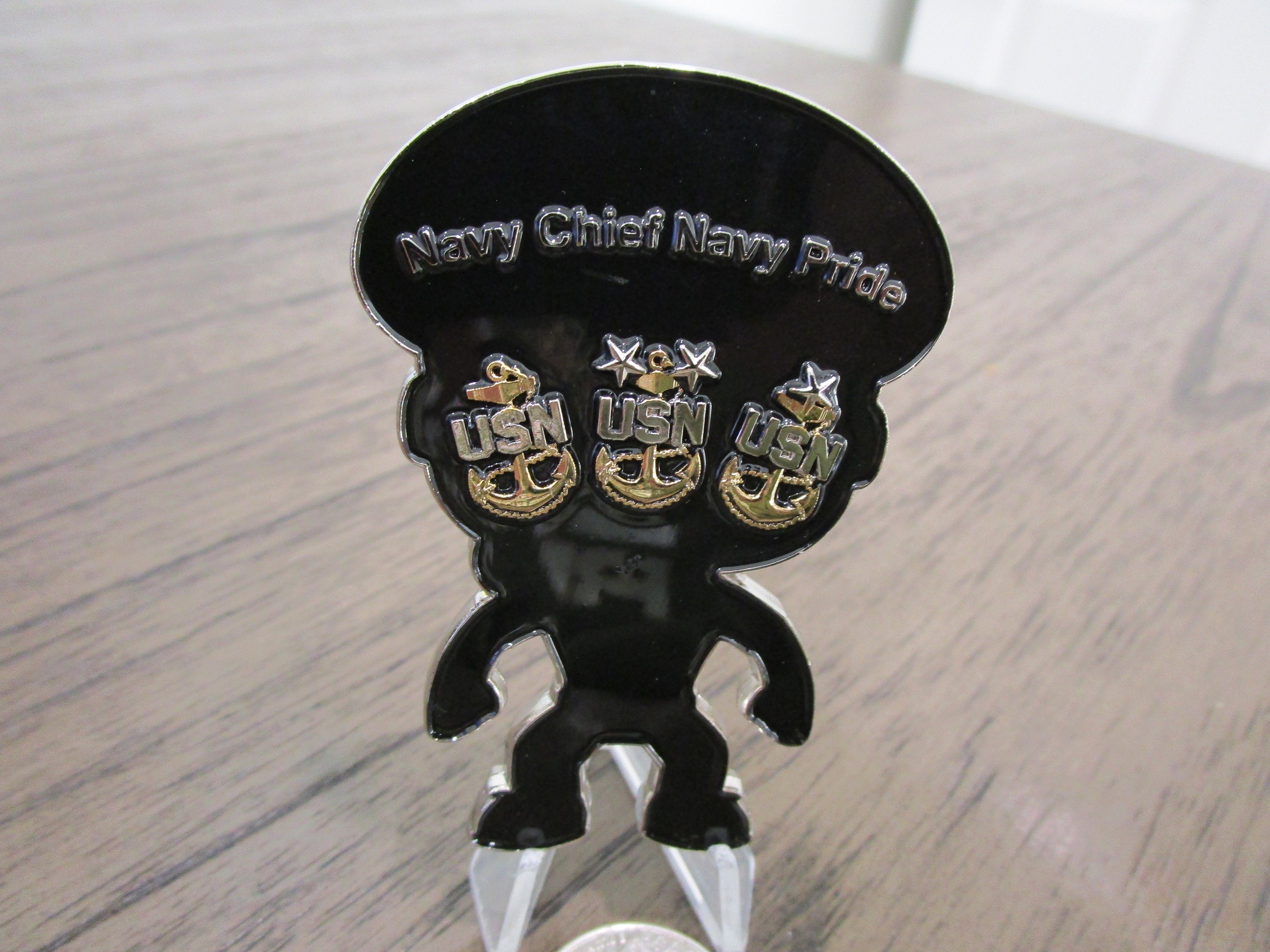 USN Funko Style Female Navy Chief Navy Pride Khaki Uniform CPO Etsy