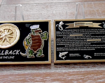 Shellback Crossing The Line Starożytny Zakon Głębin USN Challenge Coin