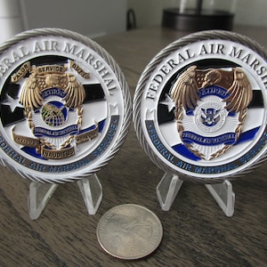 FAMS Federal Air Marshal Service Retired FAM Challenge Coin