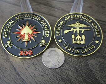 SAC SOG 特別活動センター 特殊作戦グループ チャレンジコイン - Etsy 日本