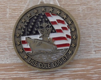 米海軍 イージス巡洋艦 USS SHILOH CG-67 チャレンジコイン U S Navy - USS SHILOH CG-67 Challenge Coin - Etsy 日本