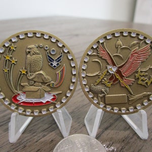 United States Air Force * Electronic Warfare * Tip of The Spear / CIA * Special Programs * Future of the Air Force Challenge Coin
