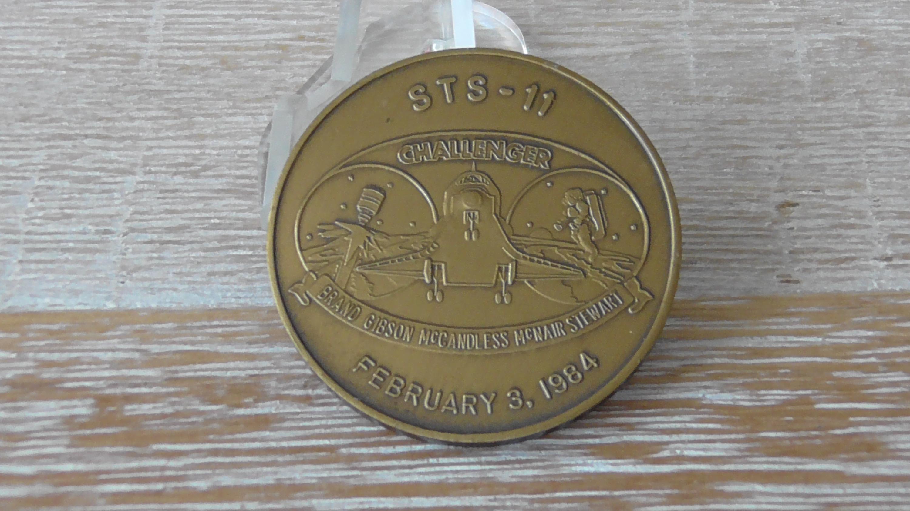 Vintage NASA STS-11 Challenger 1st KSC Florida Landing February