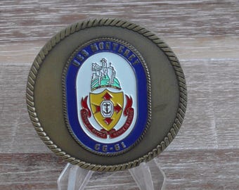 米海軍 USS モントレー CG-61 上等兵曹 チャレンジコイン #247Y - Etsy