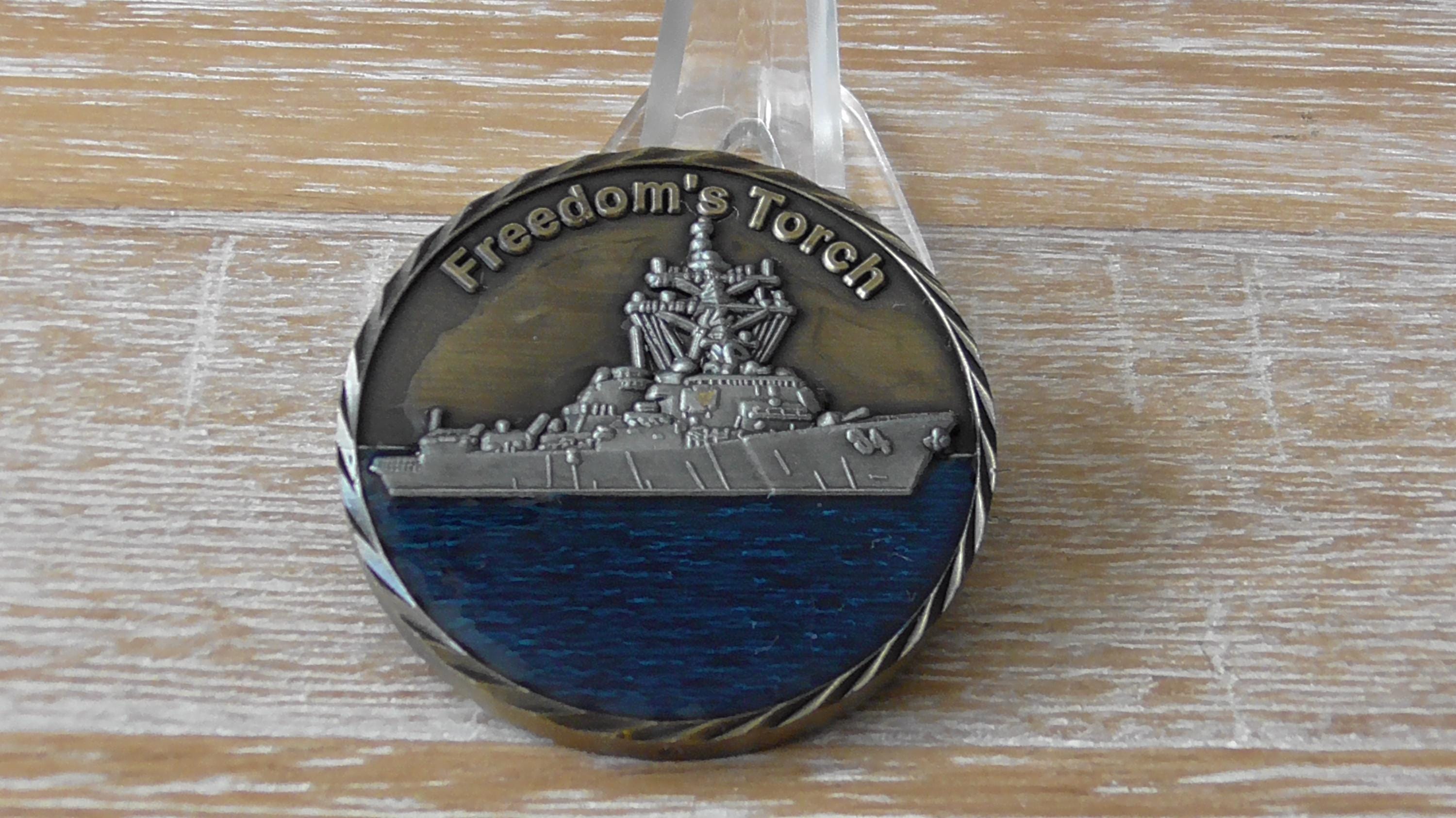 米海軍 USS バルケリー DDG-84 チャレンジコイン #B289 - Etsy 日本
