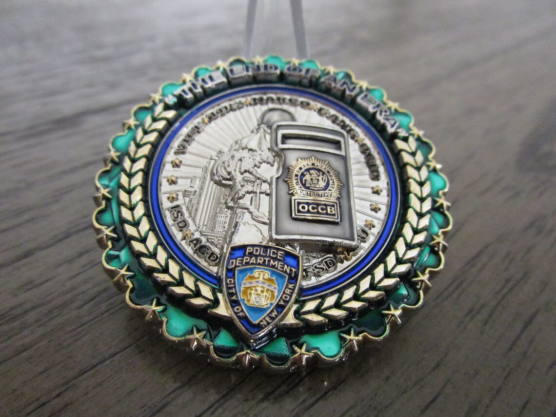 NYPD OCCB Organized Crime Control Bureau 1971 2016 Chief of Etsy