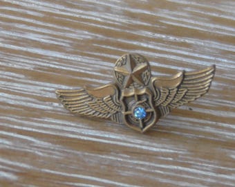 Vintage USAF United States Air Force Pilot Proficiency Pin na klapę # D997