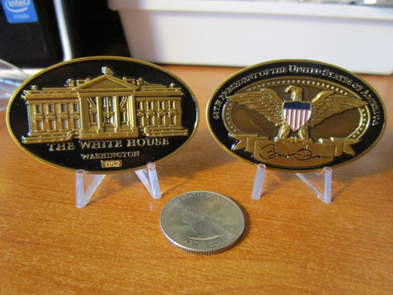 41st President George H.W Bush White House Former POTUS Challenge Coin