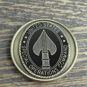 CINC SOCOM General Peter Shoomaker Afsoc Nsw DELTA Special Forces Group Challenge Coin #C254