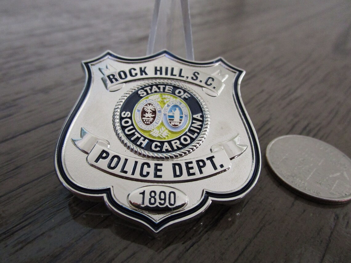 Rock Hill Police Department South Carolina Police Shield Etsy Canada