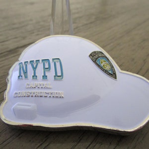 NYPD New York Police Department Capital Construction Unit Challenge Coin #5014