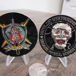 Military Information Support Command  Psychological Operations PSYOPS MISOC Challenge Coin