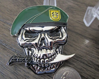アメリカ陸軍特殊部隊チャレンジコイン - Etsy 日本