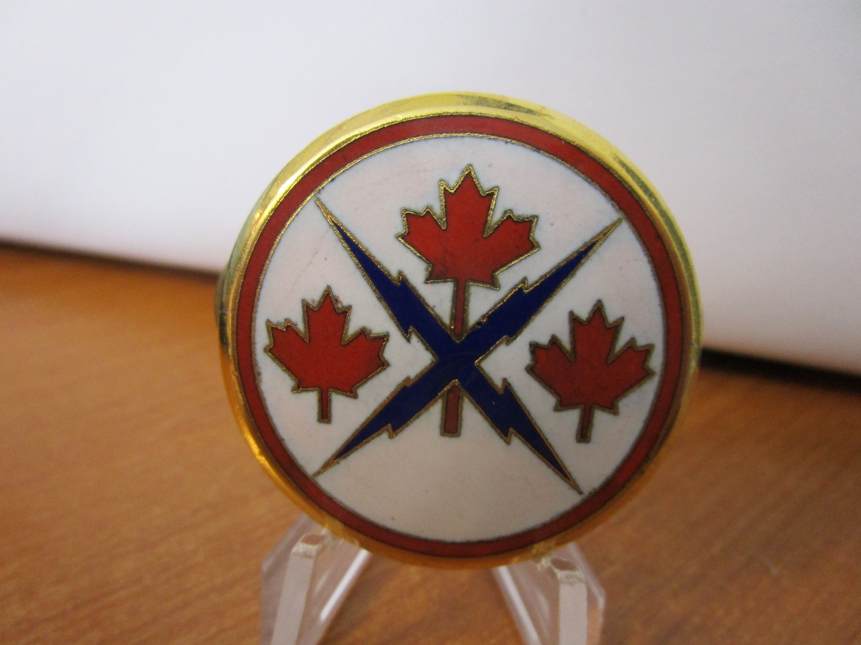 Canadian Army Communications Command Lapel Pin 145 E Etsy