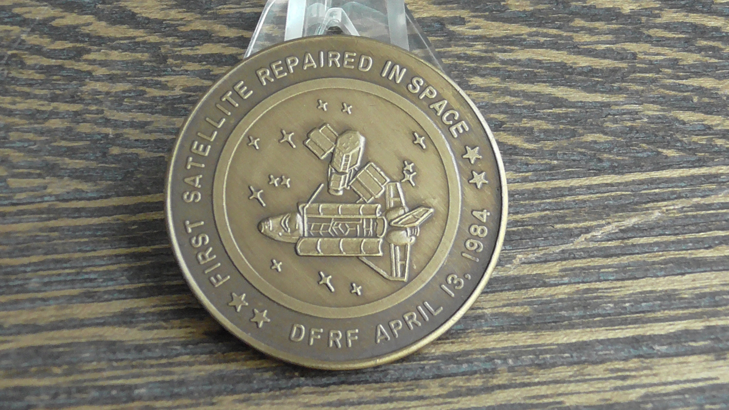 NASA Space Mission 41C Shuttle Challenger 1st Satellite Repaired