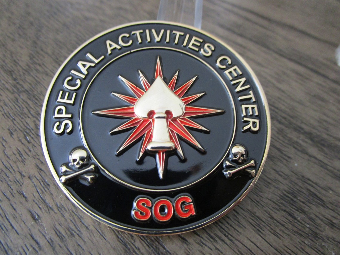 CIA SAC SOG Special Activities Center Special Operations Group Etsy