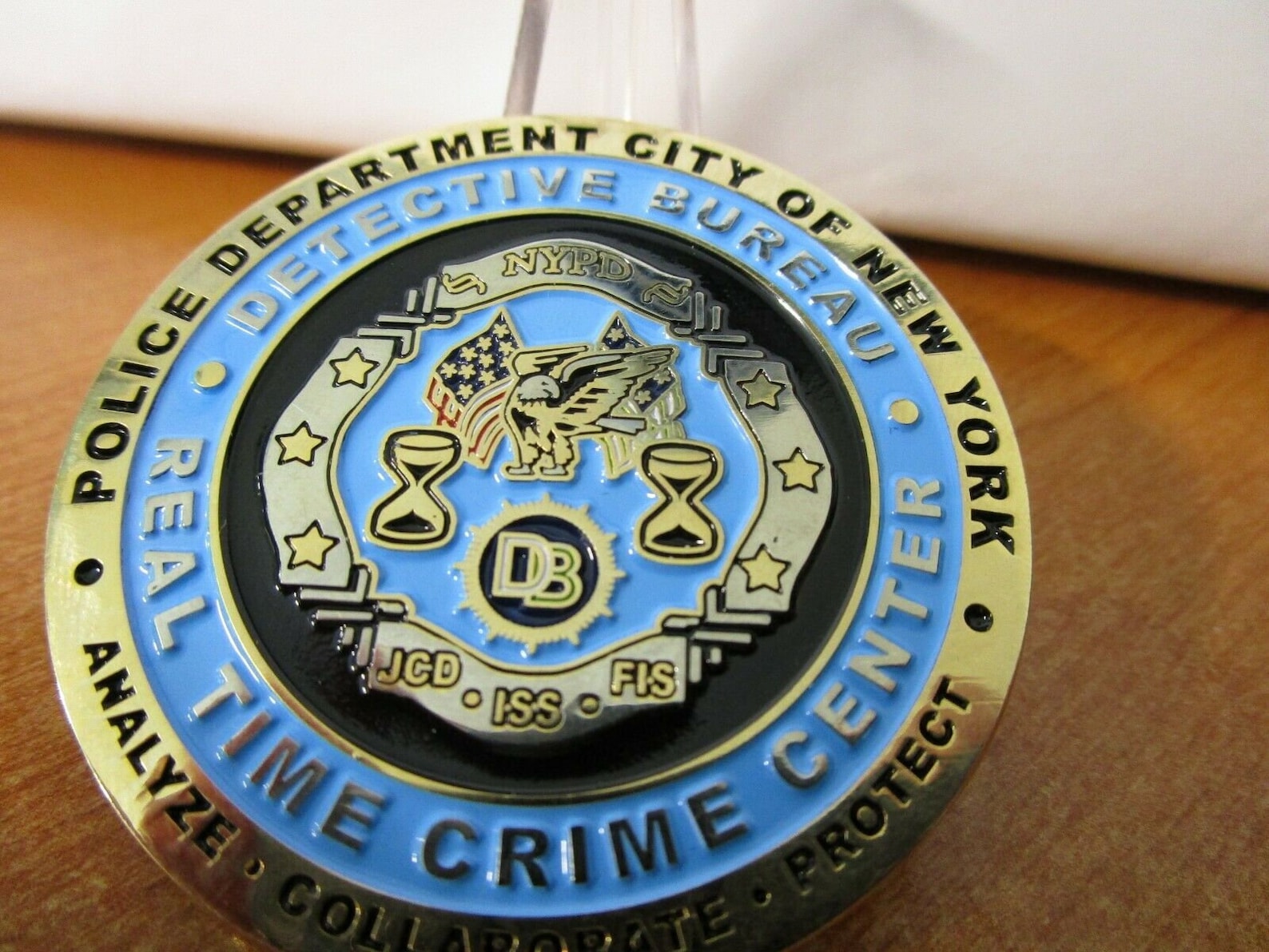 NYPD Detective Bureau Real Time Crime Center Challenge Coin | Etsy