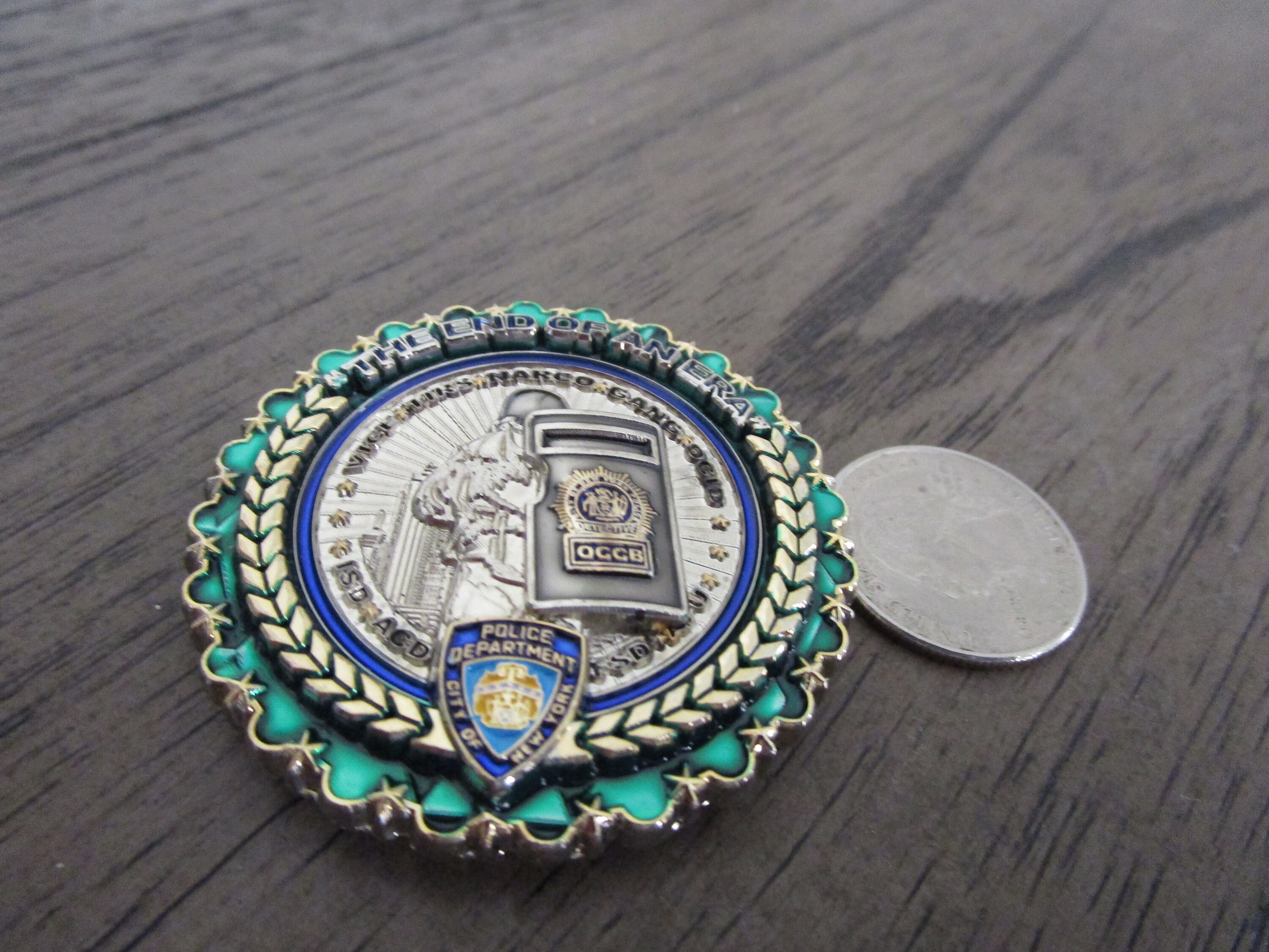 NYPD OCCB Organized Crime Control Bureau 1971 2016 Chief of Etsy