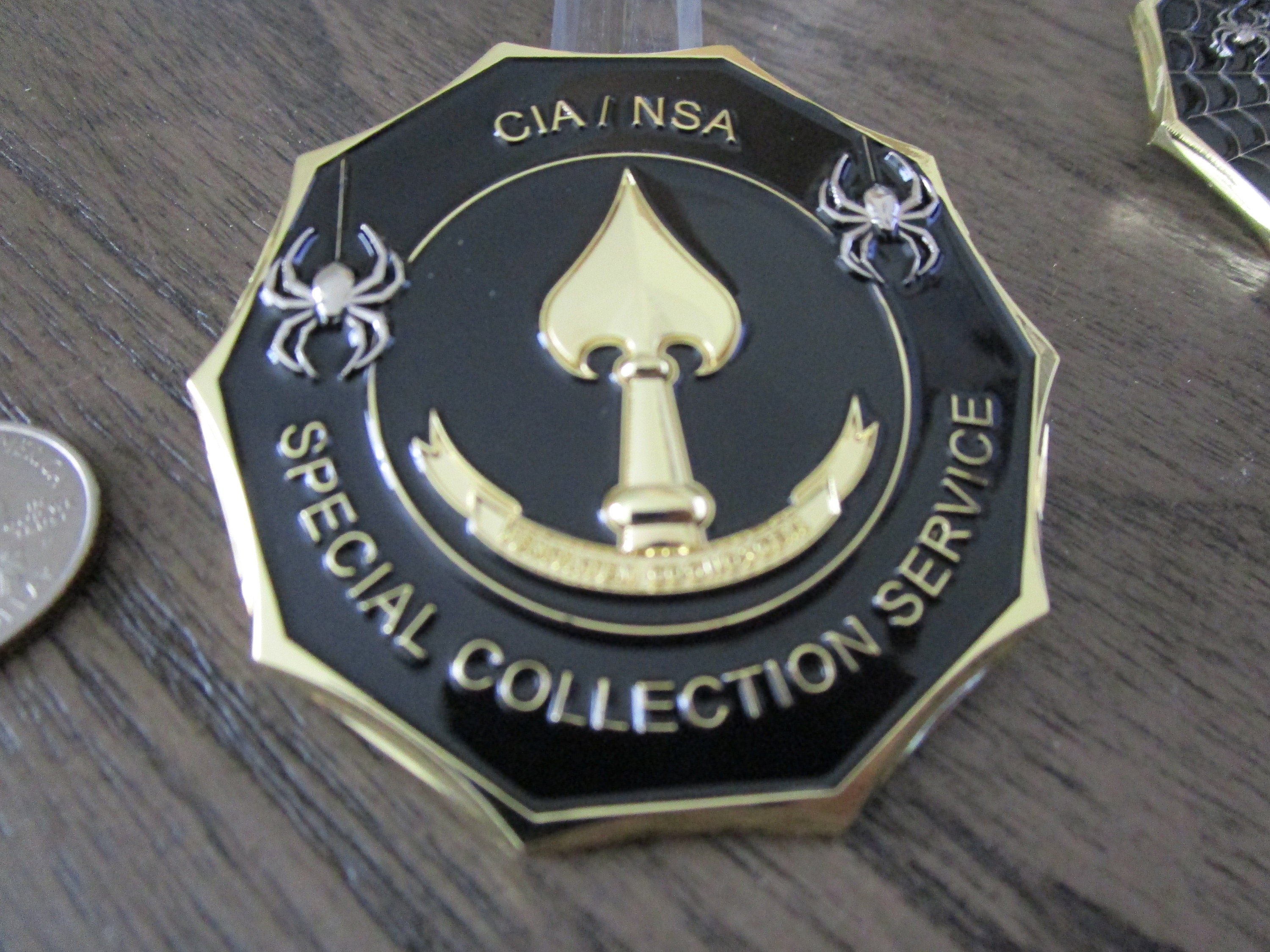 秘密活動特別収集サービス CIA NSA チャレンジコイン - Etsy 日本