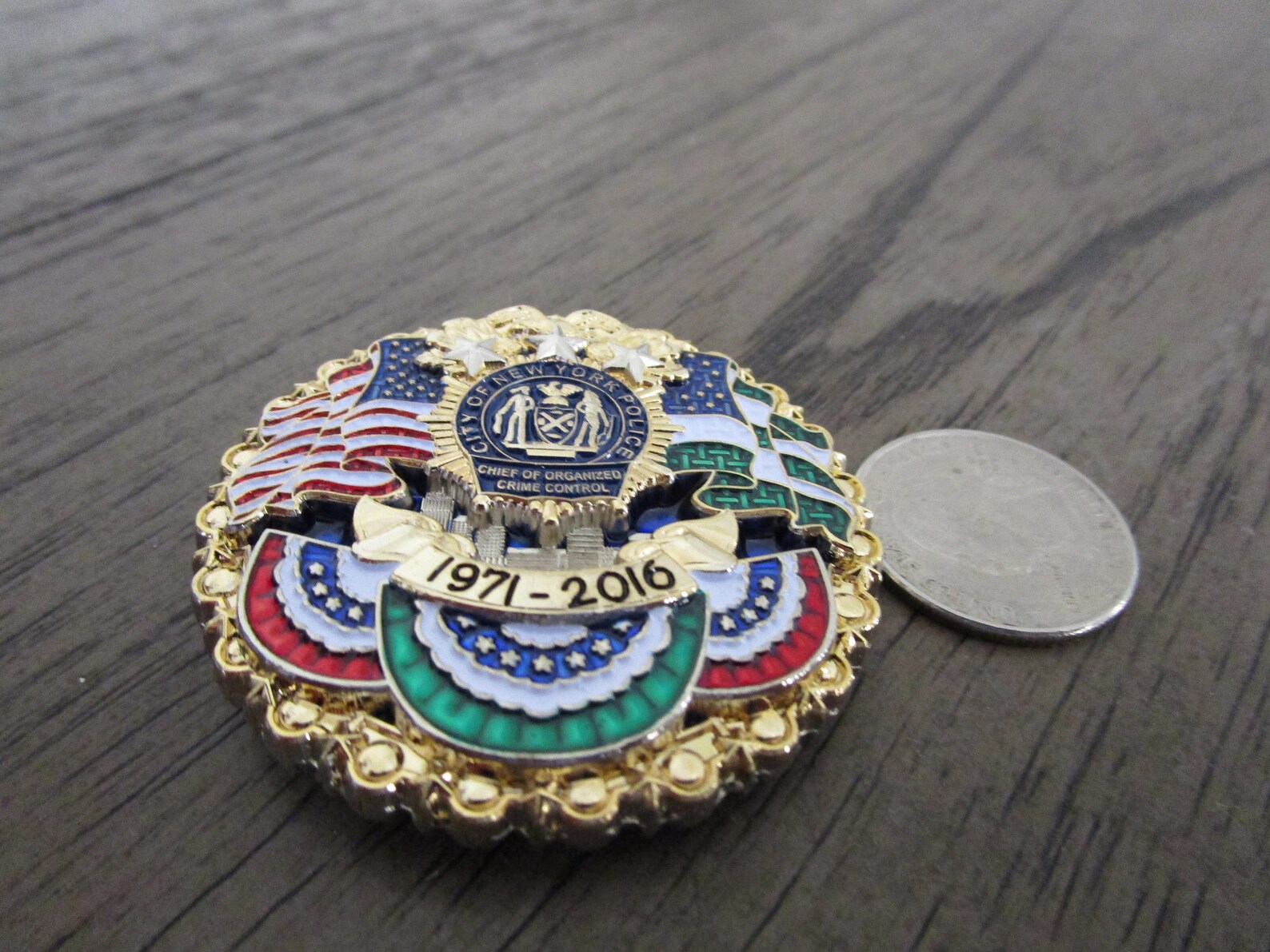 NYPD OCCB Organized Crime Control Bureau 1971 2016 Chief of Etsy