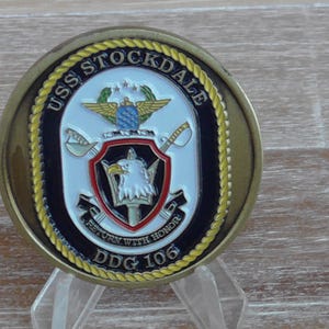 USN USS Stockdale DDG 106 Challenge Coin #318Y