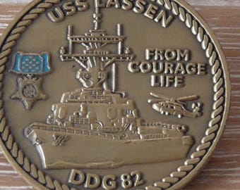United States Navy USS Lassen DDG 82 Commanding Officer Challenge