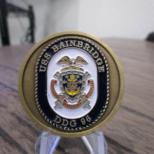 USN USS Bainbridge DDG-96 Challenge Coin #401L
