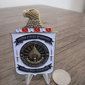 Lethal Covert Action Clandestine Activities Paramilitary CIA Challenge Coin