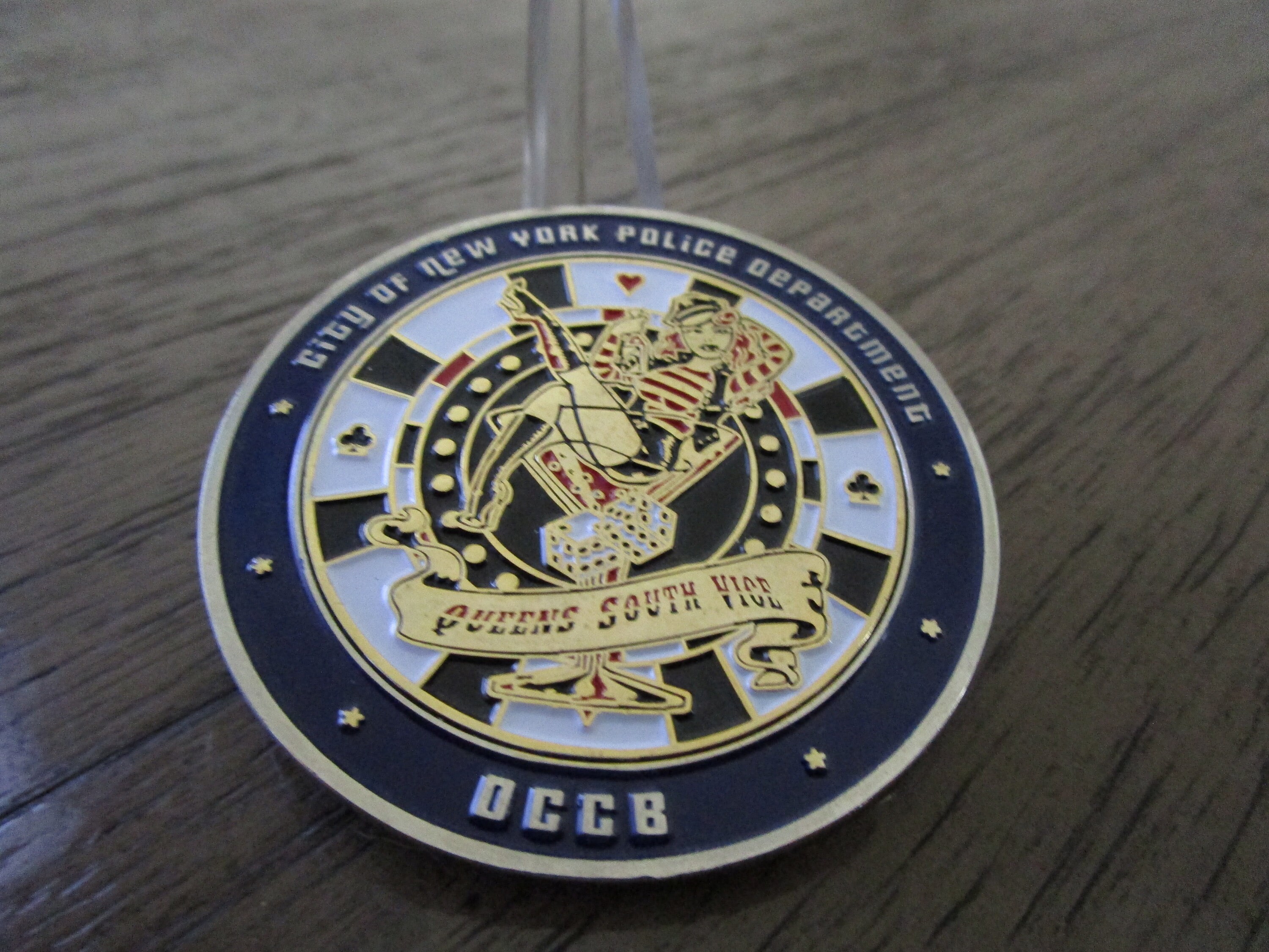 NYPD OCCB Organized Crime Control Burea Queens South Vice Etsy