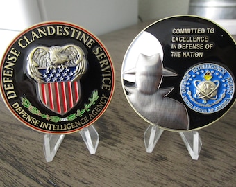 Defense Intelligence Agency Clandestine Service DIA DSA HUMINT Challenge Coin